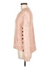Scoop NYC Tweed Pink Pullover Sweater Size M - photo 5