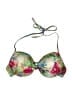 Assorted Brands Floral Green Swimsuit Top Size 36 waist - photo 1
