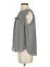 Ann Taylor LOFT 100% Polyester Gray Sleeveless Blouse Size S - photo 5
