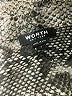 Worth New York Metallic Silver Long Sleeve Blouse Size 4 - photo 7