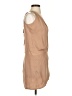 Mason 100% Silk Tan Casual Dress Size 4 - photo 4
