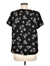 Ann Taylor 100% Polyester Black Short Sleeve Blouse Size M - photo 2