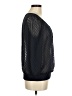 The Limited Black 3/4 Sleeve Blouse Size M - photo 4