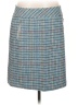 Talbots Plaid Blue Casual Skirt Size 8 - photo 1