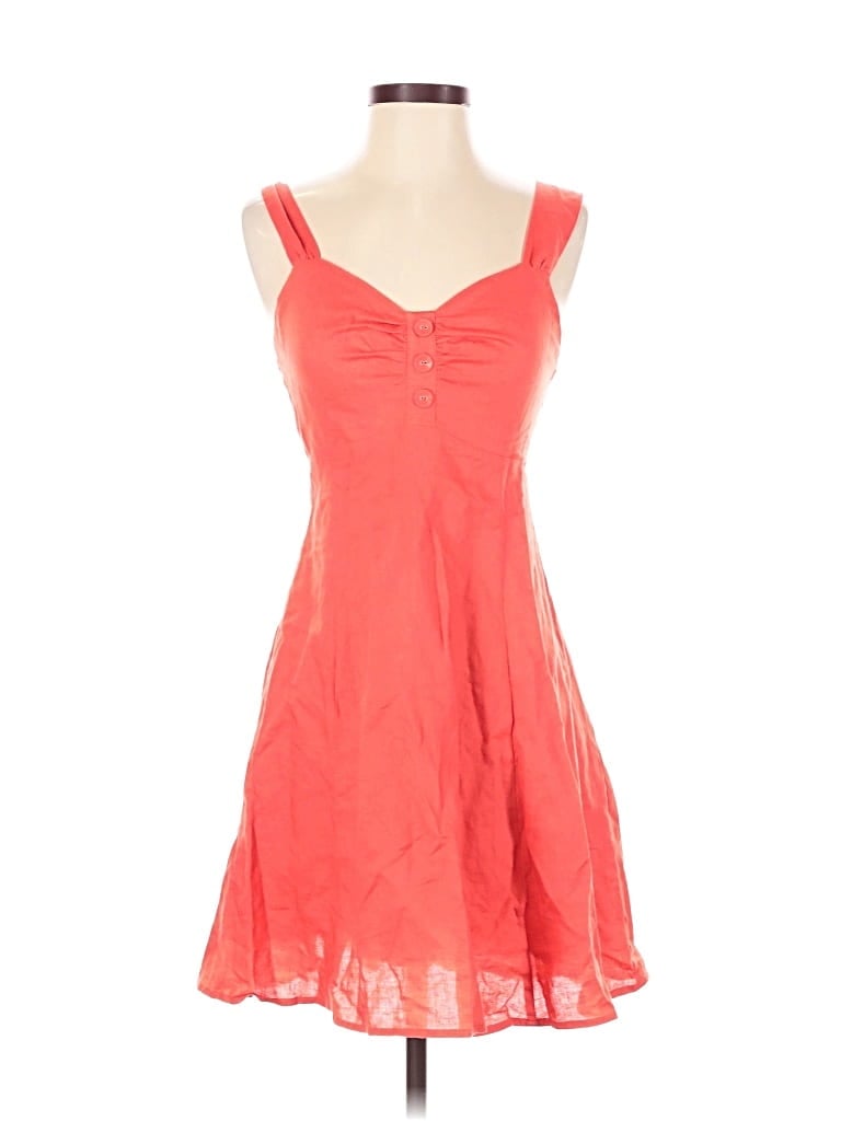 Pre-owned Gilli Casual Dress In Orange