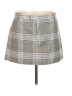 Rails Plaid Gray Casual Skirt Size 6 - photo 1