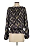 MICHAEL Michael Kors 100% Polyester Purple 3/4 Sleeve Blouse Size S - photo 2