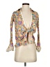Pitusa 100% Cotton Gold Long Sleeve Blouse Size 1 - photo 1