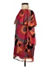 Judith March 100% Polyester Print Orange Cocktail Dress Size S - photo 5