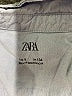 Zara Solid Silver Long Sleeve Button-Down Shirt Size 9 - photo 3
