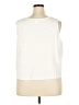 Diana Marco Ivory Sleeveless Blouse Size 24 - photo 2