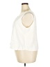 Diana Marco Ivory Sleeveless Blouse Size 24 - photo 5