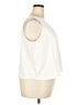 Diana Marco Ivory Sleeveless Blouse Size 24 - photo 4