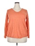 Nic + Zoe Orange Pullover Sweater Size XXL - photo 1