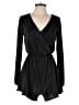 Rewind 100% Polyester Black Romper Size S - photo 1