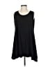 IC Collection Solid Black Casual Dress Size M - photo 1