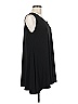 IC Collection Solid Black Casual Dress Size M - photo 4