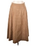 Coldwater Creek 100% Polyester Solid Tan Casual Skirt Size XS - photo 1