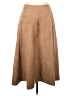 Coldwater Creek 100% Polyester Solid Tan Casual Skirt Size XS - photo 2