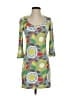 Boden Graphic Gray Casual Dress Size 2 - photo 1