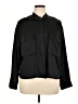 Ann Taylor LOFT 100% Polyester Black Long Sleeve Blouse Size XL - photo 1