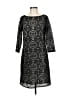 Wallis 100% Polyester Black Casual Dress Size 6 - photo 1