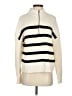 Sanctuary 100% Acrylic Stripes Ivory Pullover Sweater Size S - photo 1