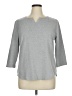 Three Hearts Gray Pullover Sweater Size XL - photo 1