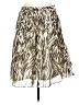 Talbots Animal Print Silver Casual Skirt Size 12 - photo 1