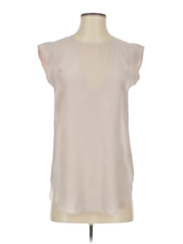 Rebecca Taylor Sleeveless Silk Top (view 1)