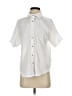 Michael Stars 100% Cotton Polka Dots White Short Sleeve Blouse Size Sm (0) - photo 1