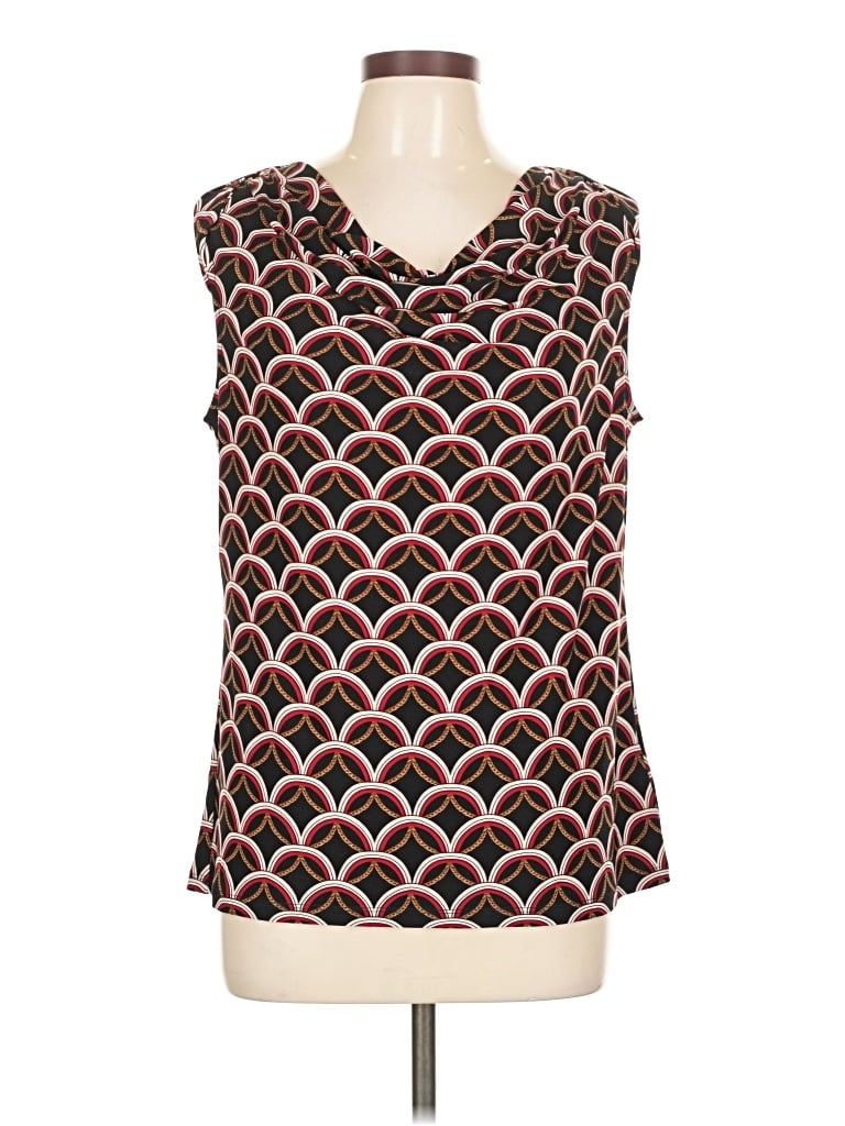 Kasper Sleeveless Blouse In Black