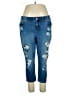 Torrid Hearts Blue Jeans Size Lg Plus (0) - photo 1
