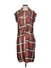 Lularoe Plaid Brown Casual Dress Size S - photo 1