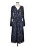 Gap 100% Polyester Polka Dots Blue Casual Dress Size S - photo 1