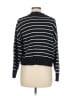 T Tahari Stripes Black Pullover Sweater Size M - photo 2