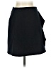 J.Crew 100% Wool Solid Black Wool Skirt Size 0 - photo 1