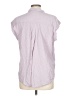 Jachs Girlfriend Purple Short Sleeve Blouse Size L - photo 2