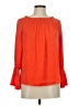 Ungaro 100% Polyester Orange 3/4 Sleeve Blouse Size M - photo 1