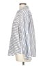 Assorted Brands 100% Cotton Stripes Silver Blue Long Sleeve Button-Down Shirt Size L - photo 5
