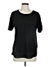 Simply Vera Vera Wang Black Short Sleeve Top Size L - photo 1