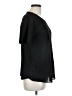 Simply Vera Vera Wang Black Short Sleeve Top Size L - photo 4