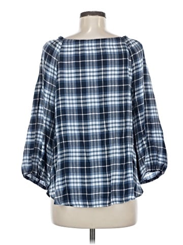 Ann Taylor LOFT 3/4 Sleeve Blouse (view 2)