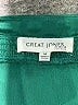 Great Jones 100% Polyester Green Long Sleeve Blouse Size M - photo 7