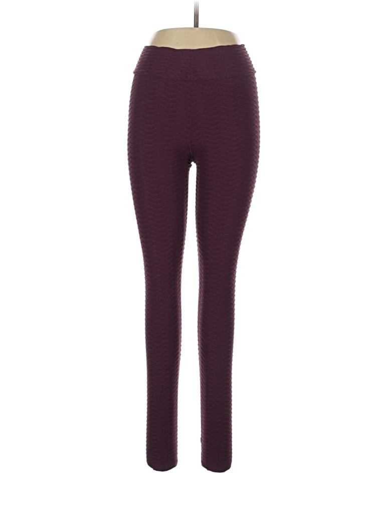 Pre-owned Booty By Brabants Active Pants In Burgundy