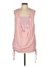 Unbranded Pink Sleeveless Blouse Size L - photo 1