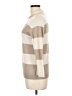 Paper Crown Stripes Tan Pullover Sweater Size M - photo 5