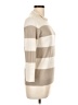 Paper Crown Stripes Tan Pullover Sweater Size M - photo 4