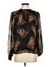 CAbi 100% Polyester Black Long Sleeve Blouse Size S - photo 1