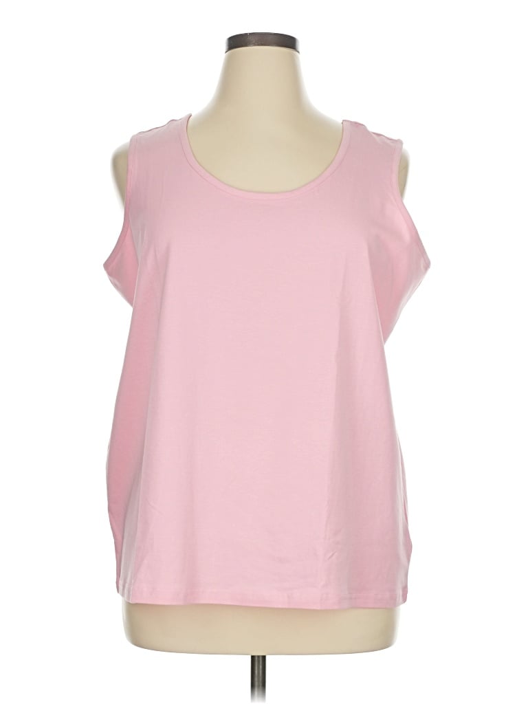 Pre-owned Blair Sleeveless T-shirt In Pink